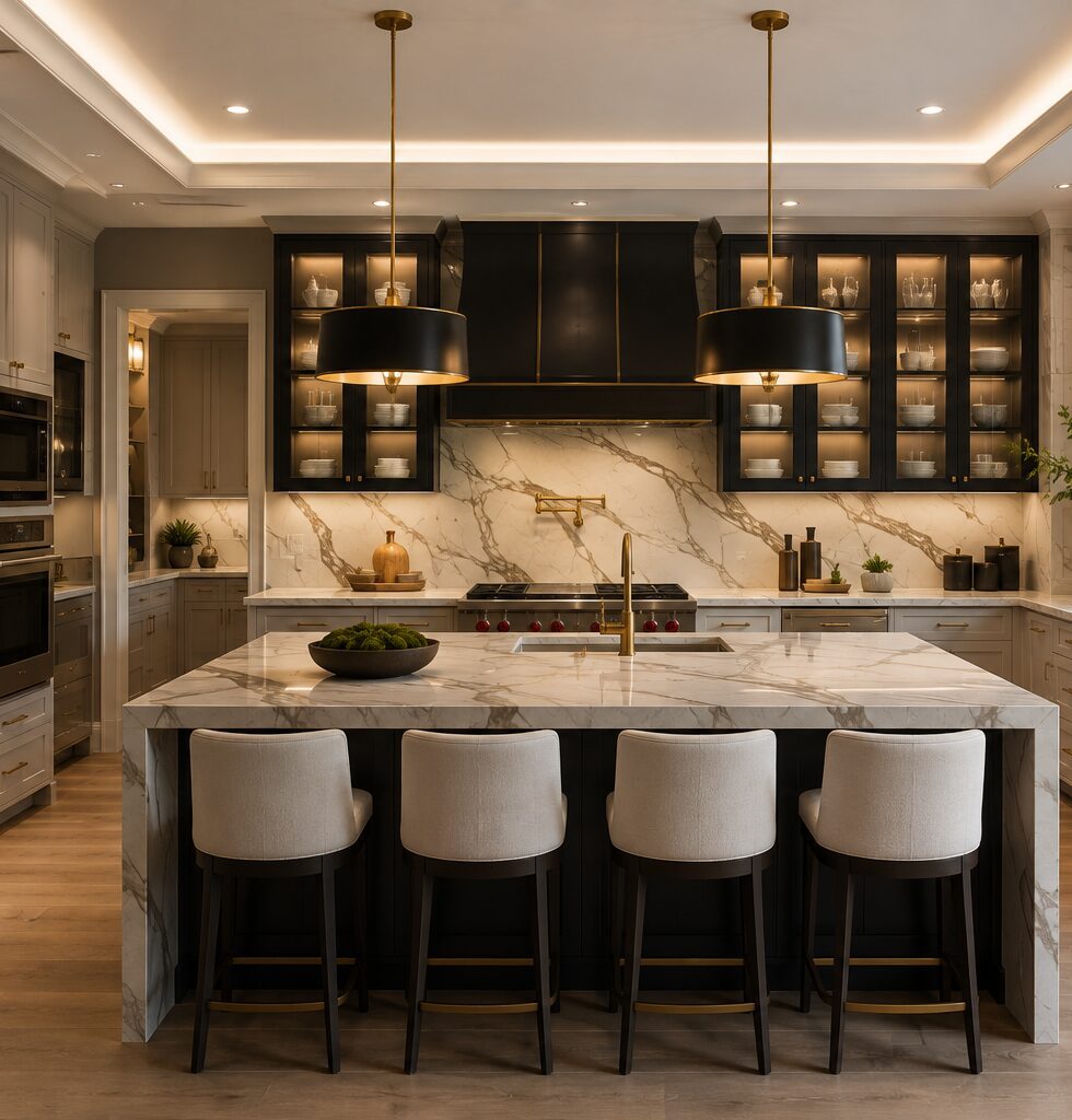 Bright, modern home interior with comfortable living spaces and contemporary finishes